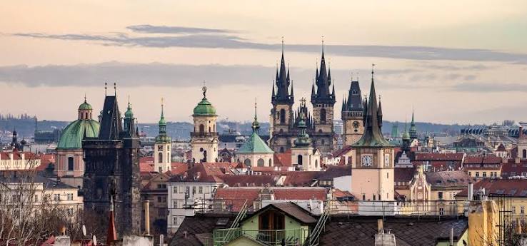 Prague old town before the crowds